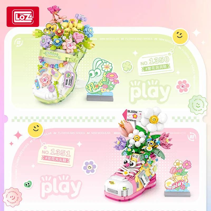 LOZ- Shoe Flowers- Easy Level