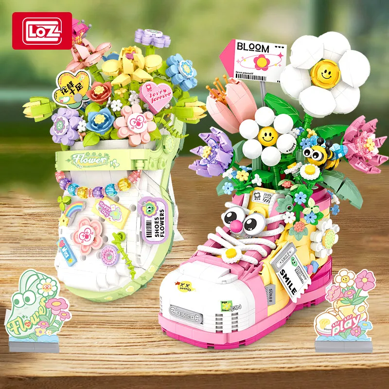 LOZ- Shoe Flowers- Easy Level