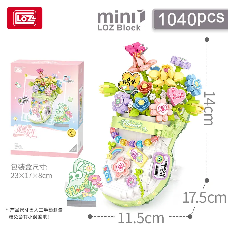 LOZ- Shoe Flowers- Easy Level