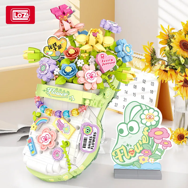 LOZ- Shoe Flowers- Easy Level