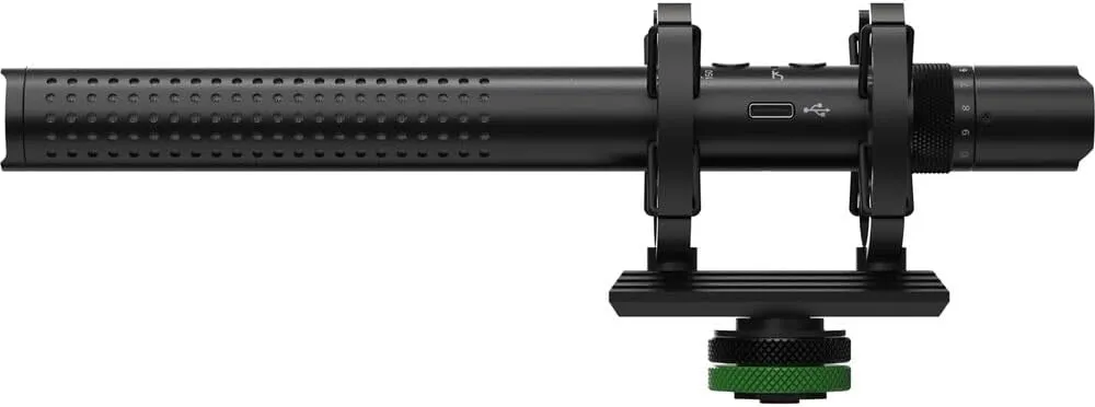 Mackie Professional Mobile Shotgun Microphone with USB Output, and Rechargeable Battery (EM-98MS)