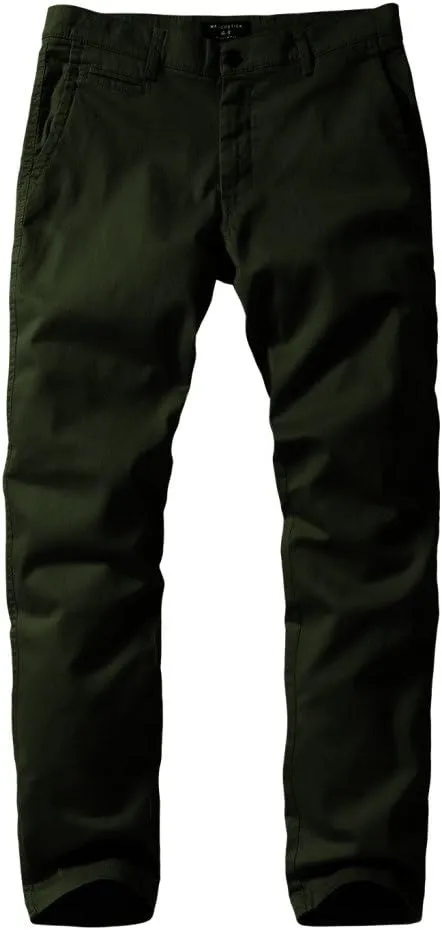 Match Men's Slim Tapered Stretchy Casual Pants #8105