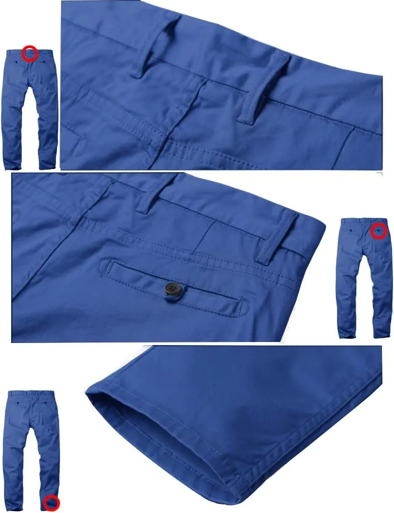 Match Men's Slim Tapered Stretchy Casual Pants