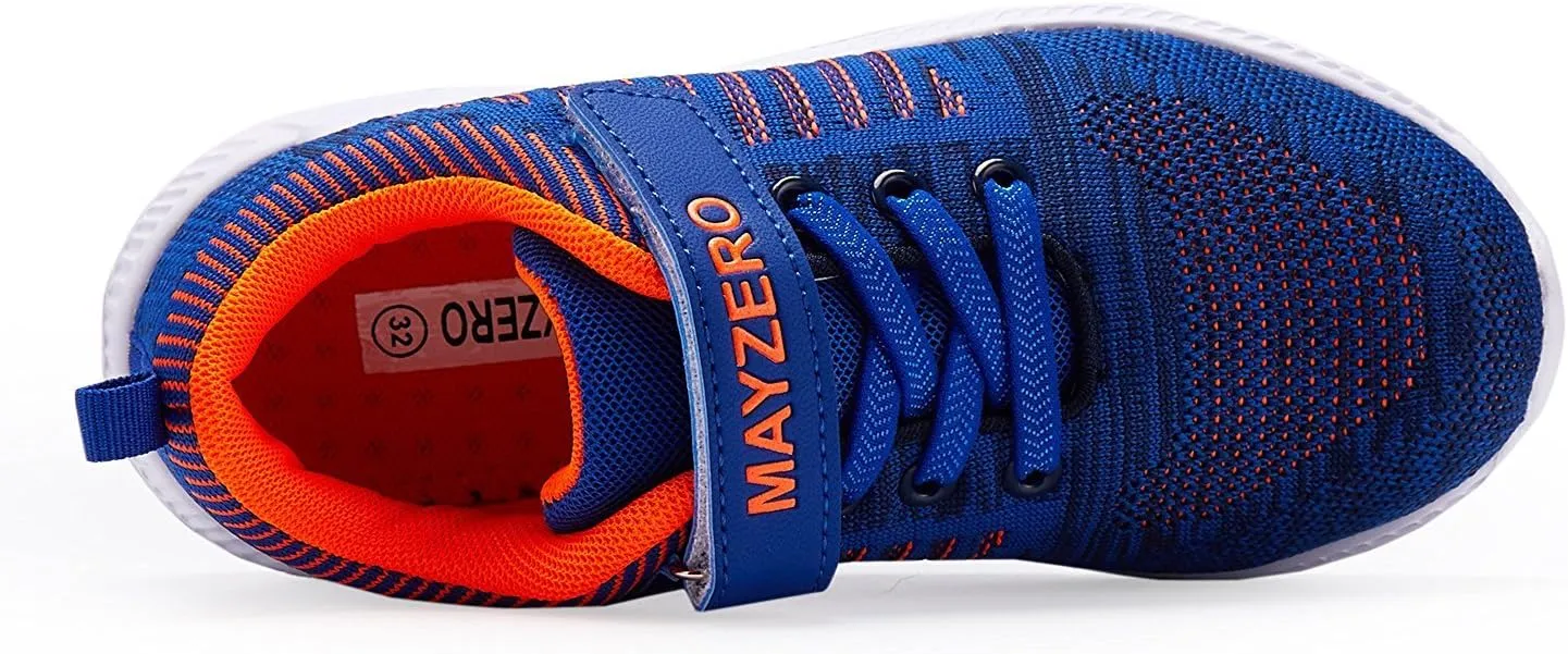 MAYZERO Kids Tennis Shoes Breathable Running Shoes Walking Shoes Fashion Sneakers for Boys and Girls