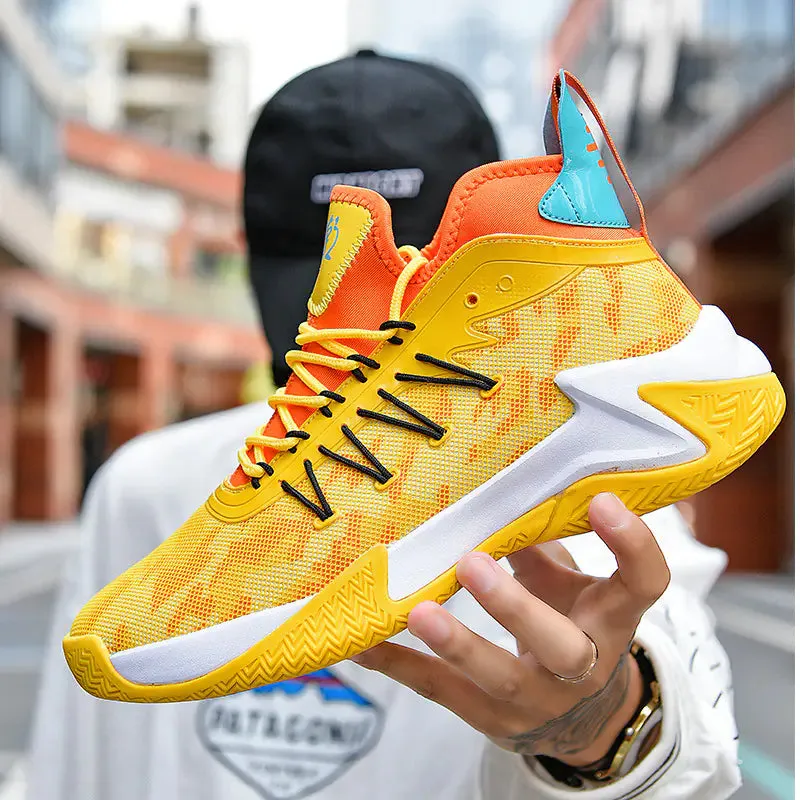 Men's Basketball Shoes - Breathable Summer Sports Sneakers