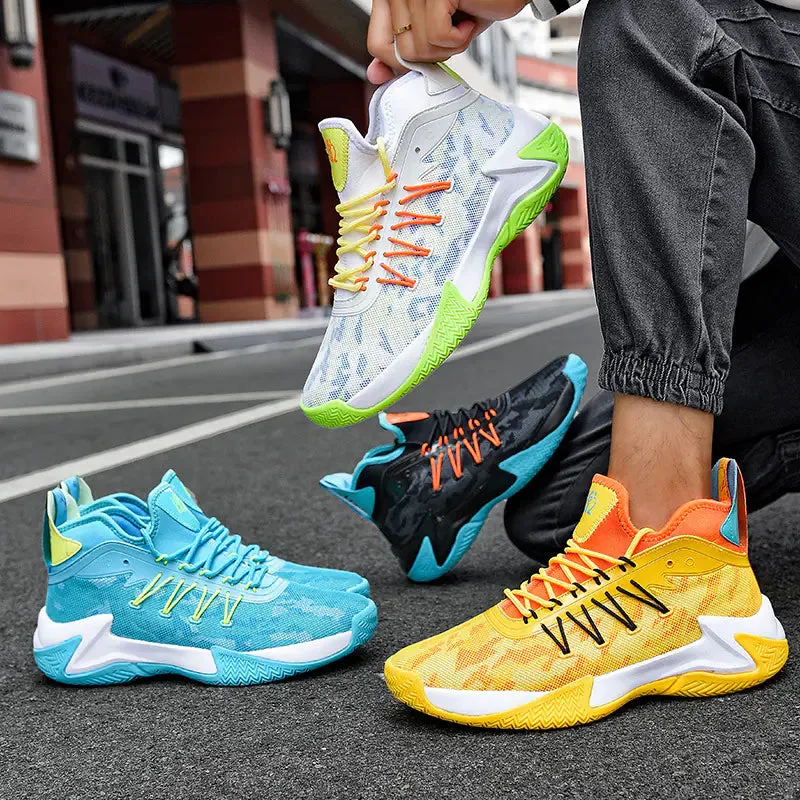 Men's Basketball Shoes - Breathable Summer Sports Sneakers