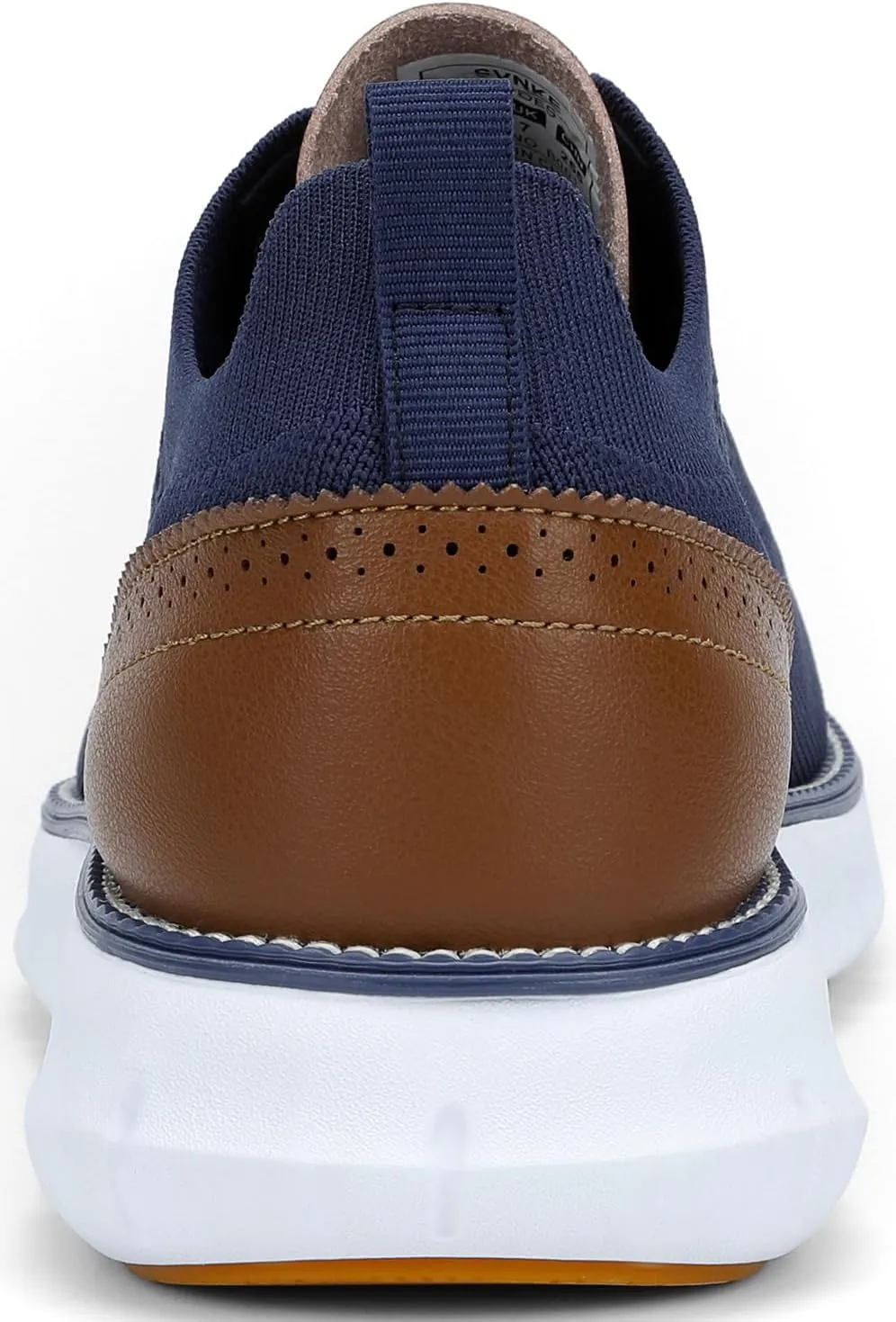 Men's Casual Dress Oxfords Shoes Breathable Knit Leisure Fashion Sneakers Lightweight Comfortable Walking Shoes