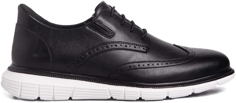 Mens Hands Free Slip On Wingtip Oxford Shoes Business Formal Derby Lightweight Sneakers