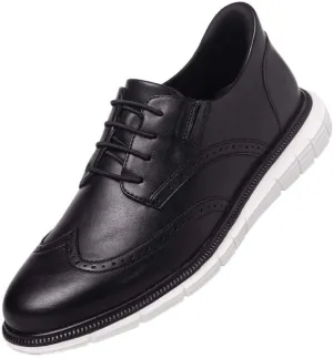 Mens Hands Free Slip On Wingtip Oxford Shoes Business Formal Derby Lightweight Sneakers