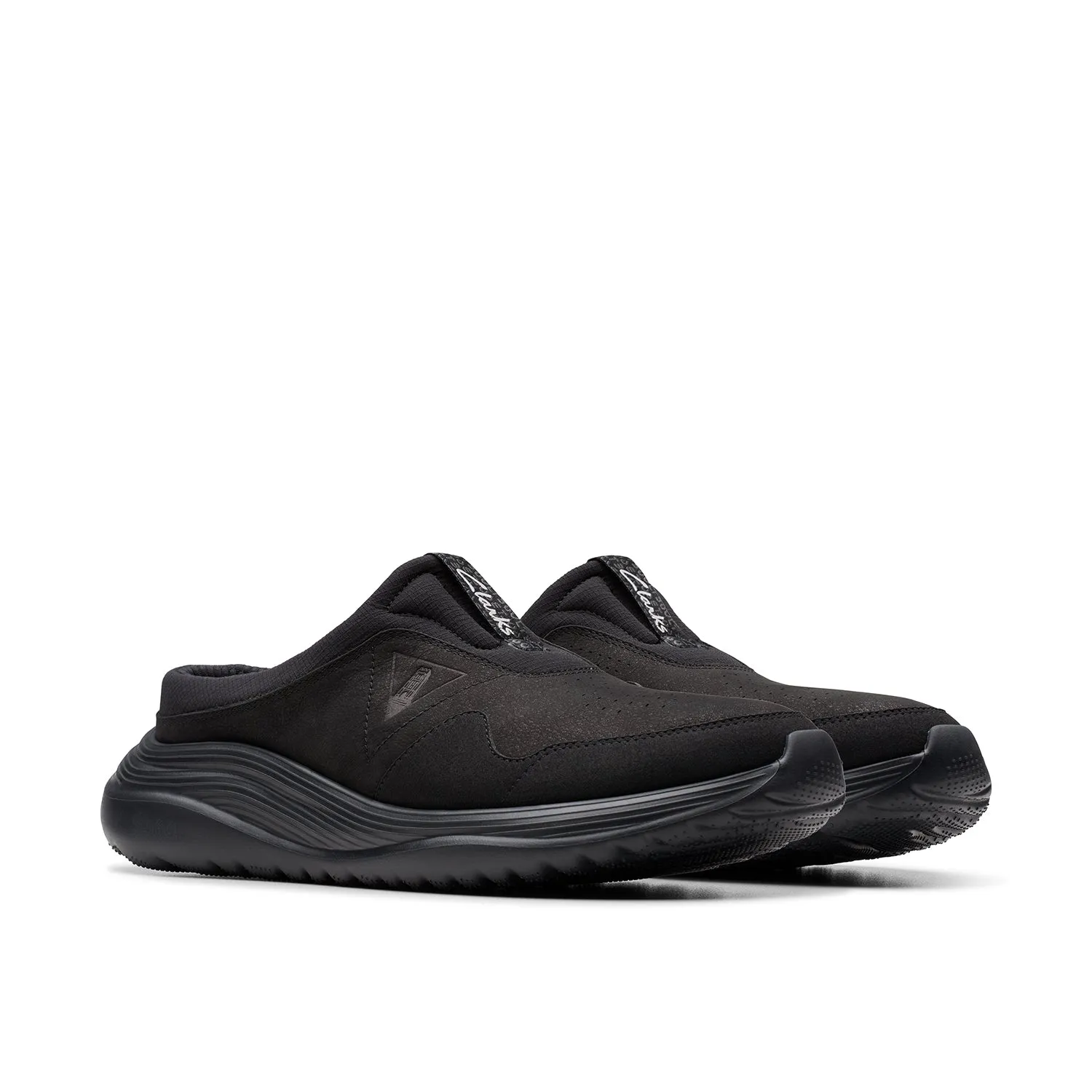 Mens LT 360 Mule Black Nubuck