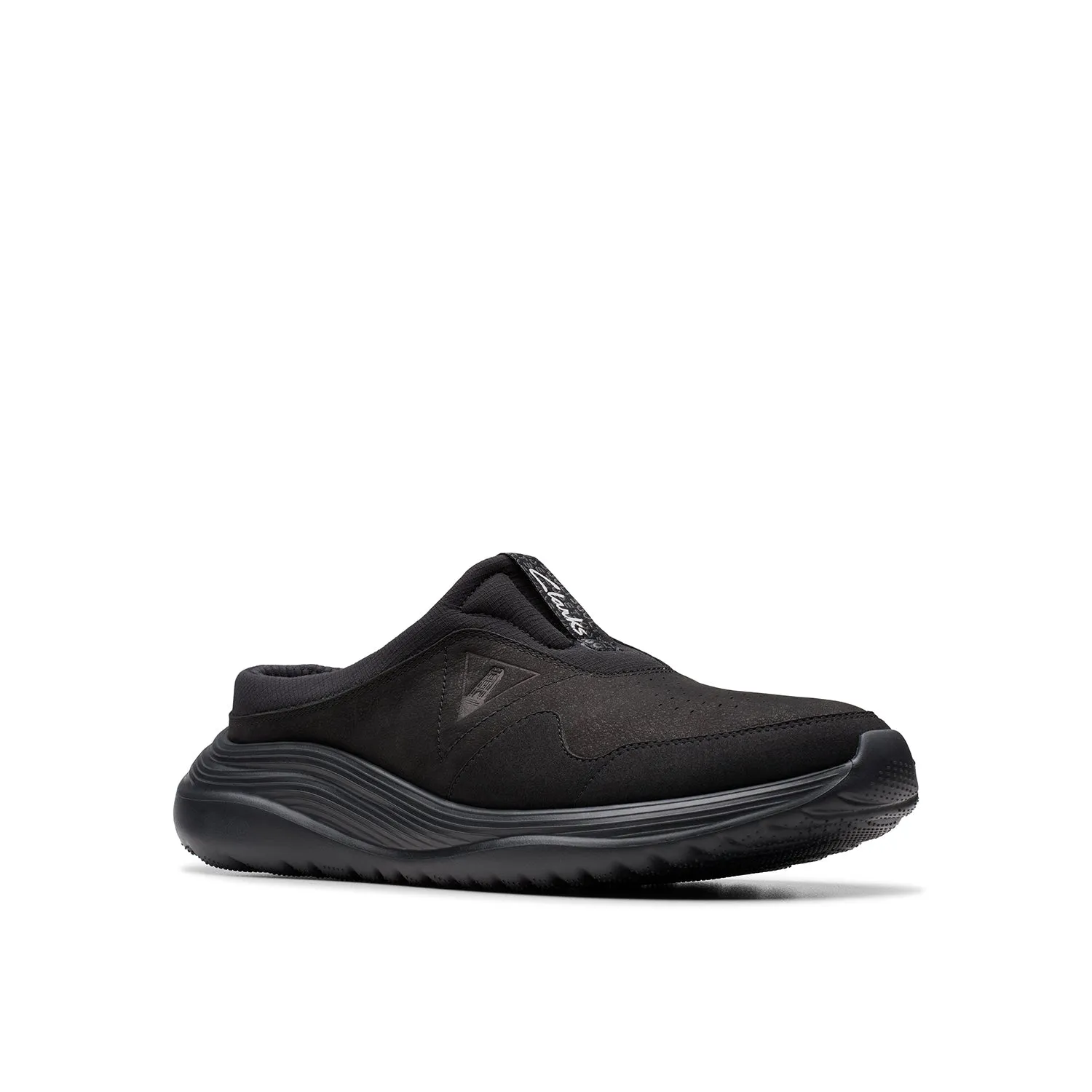 Mens LT 360 Mule Black Nubuck