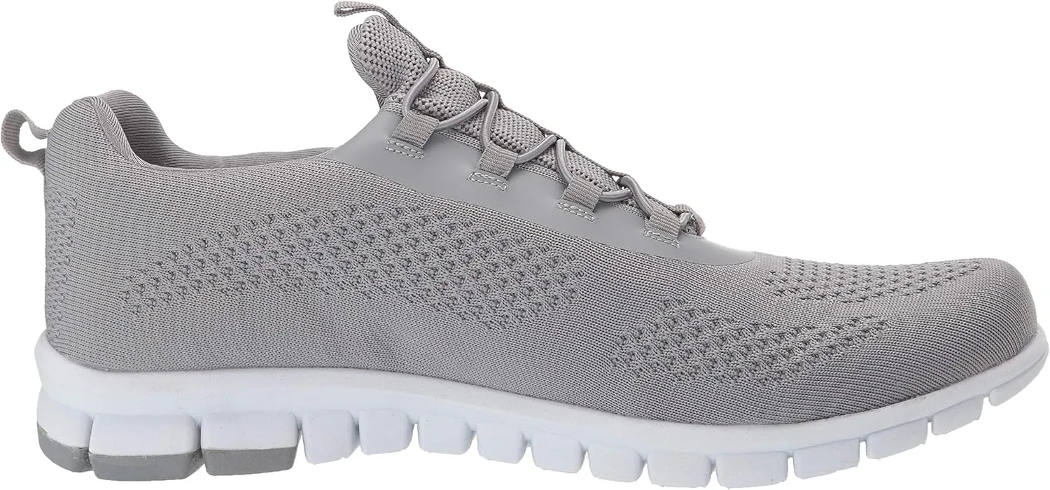 Men's Rex Flexible Sole Bungee Lace Slip-on Oxford Hybrid Casual Sneaker