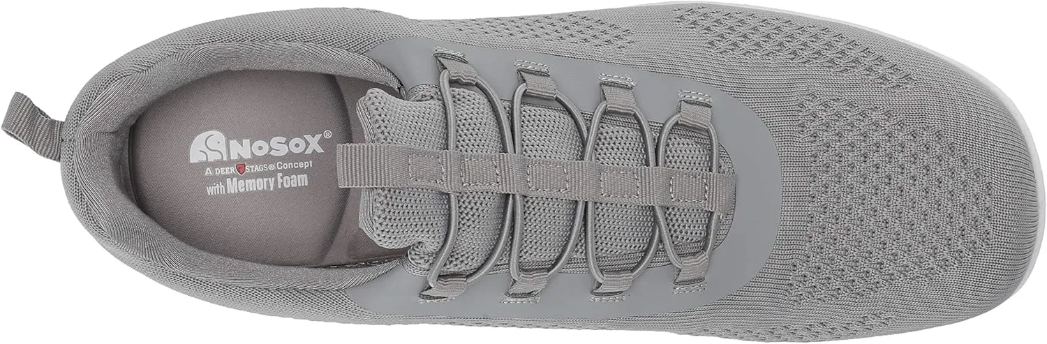 Men's Rex Flexible Sole Bungee Lace Slip-on Oxford Hybrid Casual Sneaker