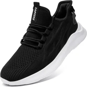 Mens Running Shoes Tennis Sneakers Walking Slip on Gym Workout Athletic Breathable Jogging Sport Casual Shoe