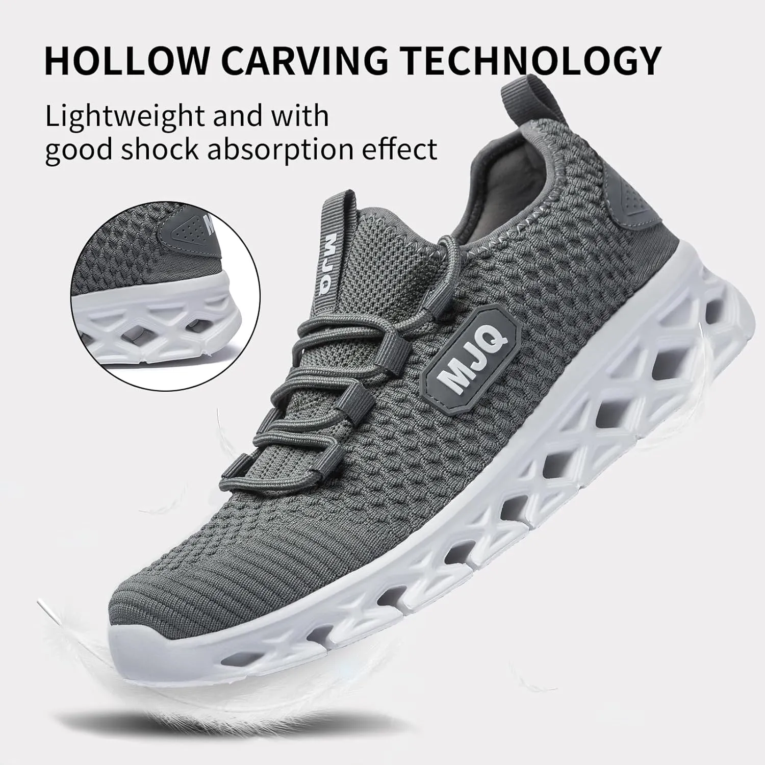 Men's Slip on Breathable Walking Shoes Ultra Lightweight Casual Sport Fashion Sneakers Running Shoes