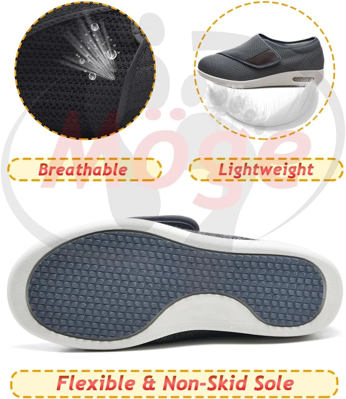 Mens Super Lightweight Memory Foam Slip On Elasticated Breathable Mesh Casual Sneaker Pumps Trainers Lightweight Loafer Slip On Boat Wide Fit Trainers Men