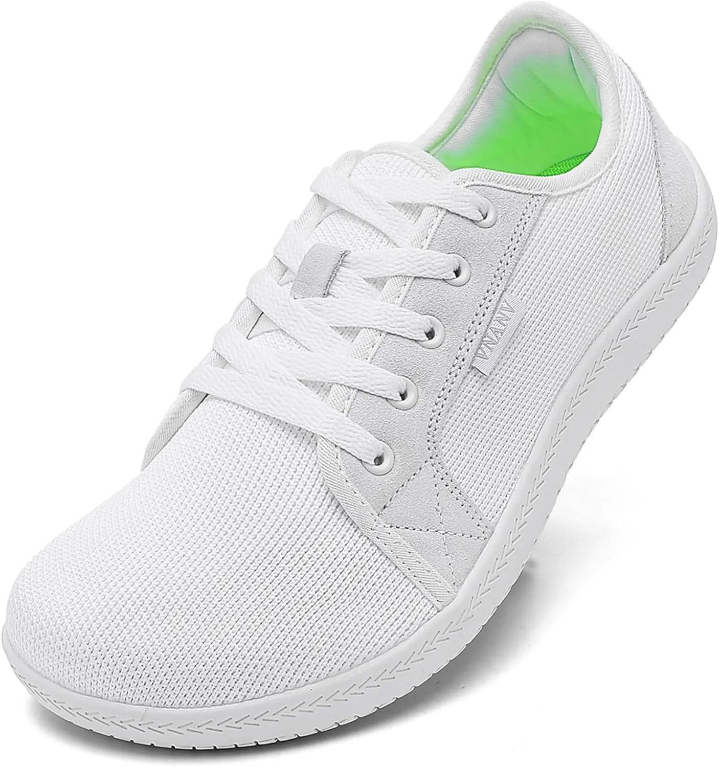 Men's Wide Slip on Barefoot Walking Shoes | Zero Drop Sole | Minimalist Footwear | Wide Toe Box (B-Blue/White,16.5)