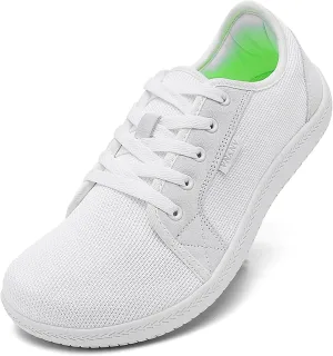 Men's Wide Slip on Barefoot Walking Shoes | Zero Drop Sole | Minimalist Footwear | Wide Toe Box (B-Blue/White,16.5)