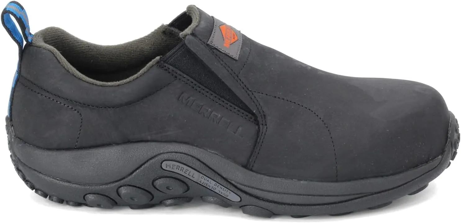 MERRELL Men's Jungle Moc Leather Comp Toe Work Shoe Construction