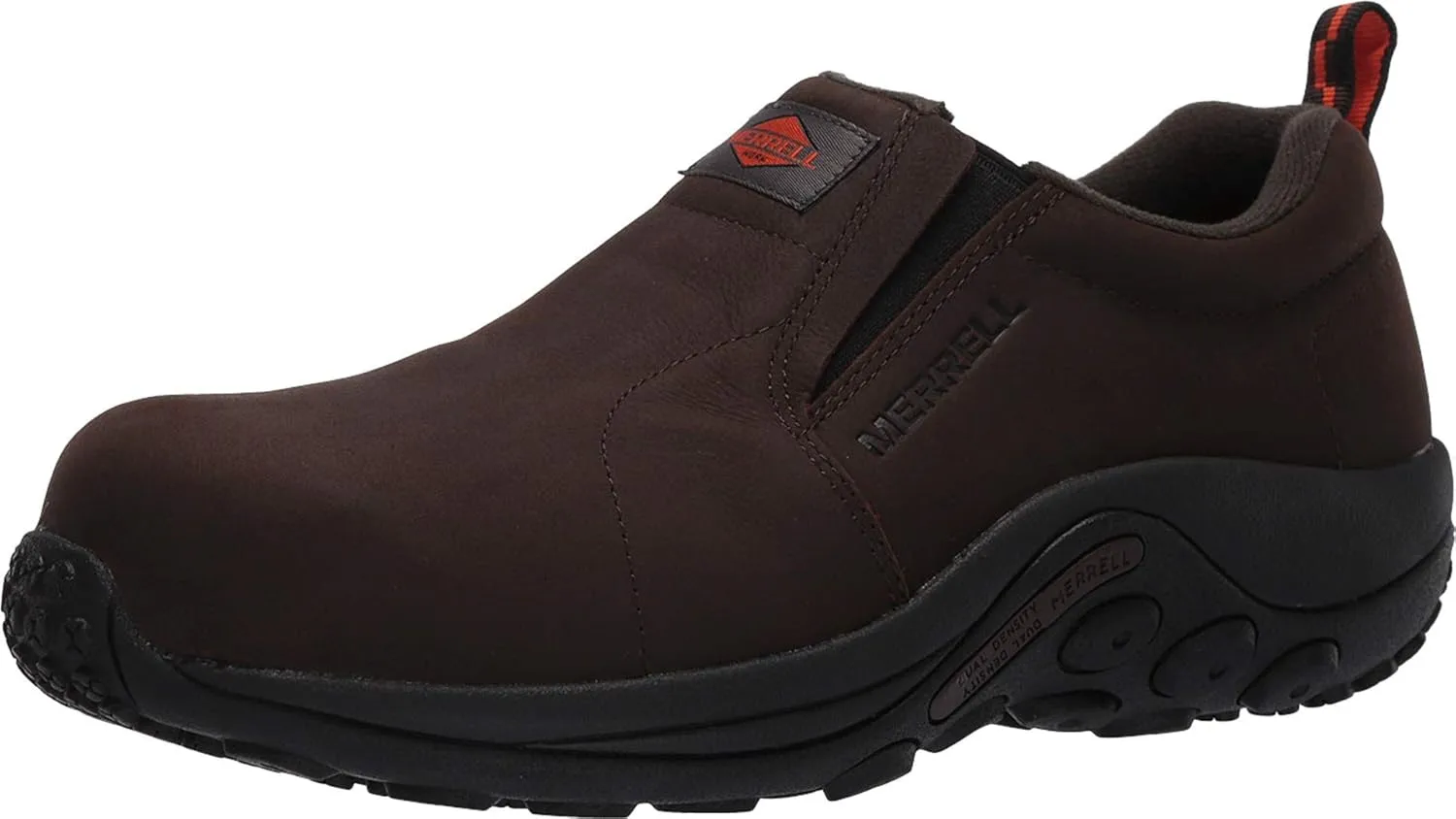Merrell Men's Jungle Moc Leather Composite Toe Construction Shoe