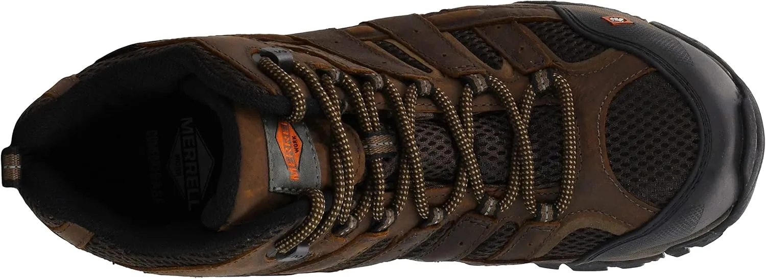 Merrell Men's Moab Vertex 2 Mid Waterproof Carbon Fiber