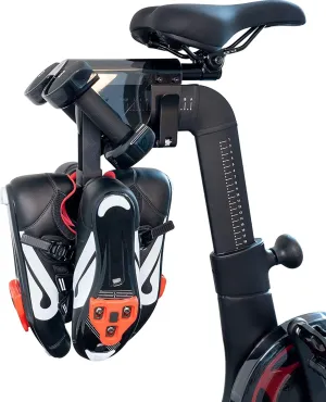 Metal Shoe Hanger for Peloton Bike Plus, Holds 2 Pairs of Shoes, Perfect Accessories for Peloton Bike , Shoe Holder for Peloton, Solid Metal Shoe Rack