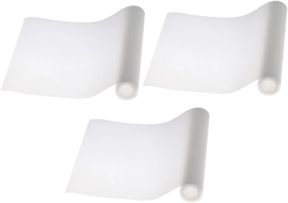Mikinona Shoe Cabinet Pads 3pcs Waterproof Cabinet Mats Heat Insulation Drawer Liner Easy to Clean Non-Slip