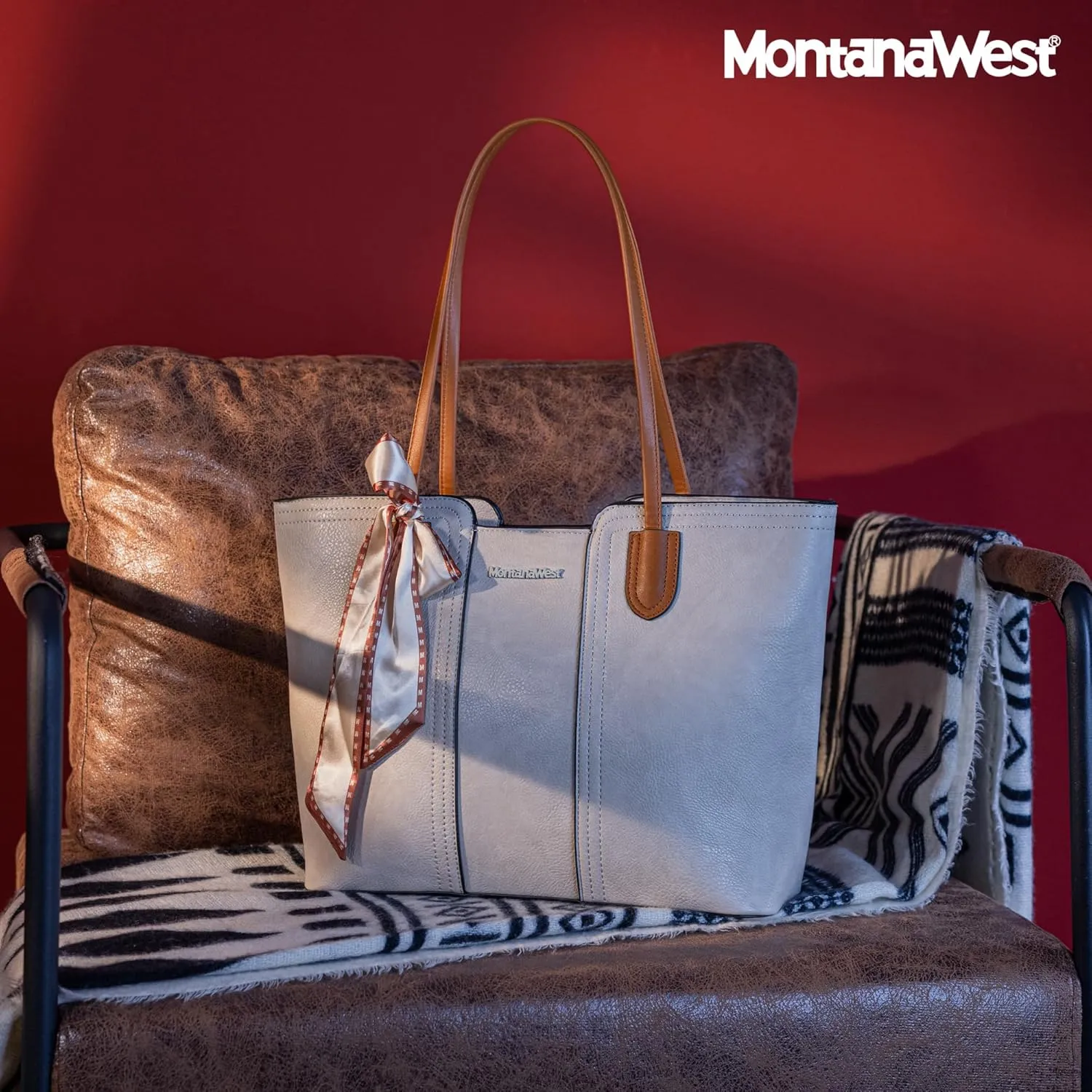 Montana West Tote Bags for Women Medium Top Handle Satchel Purses