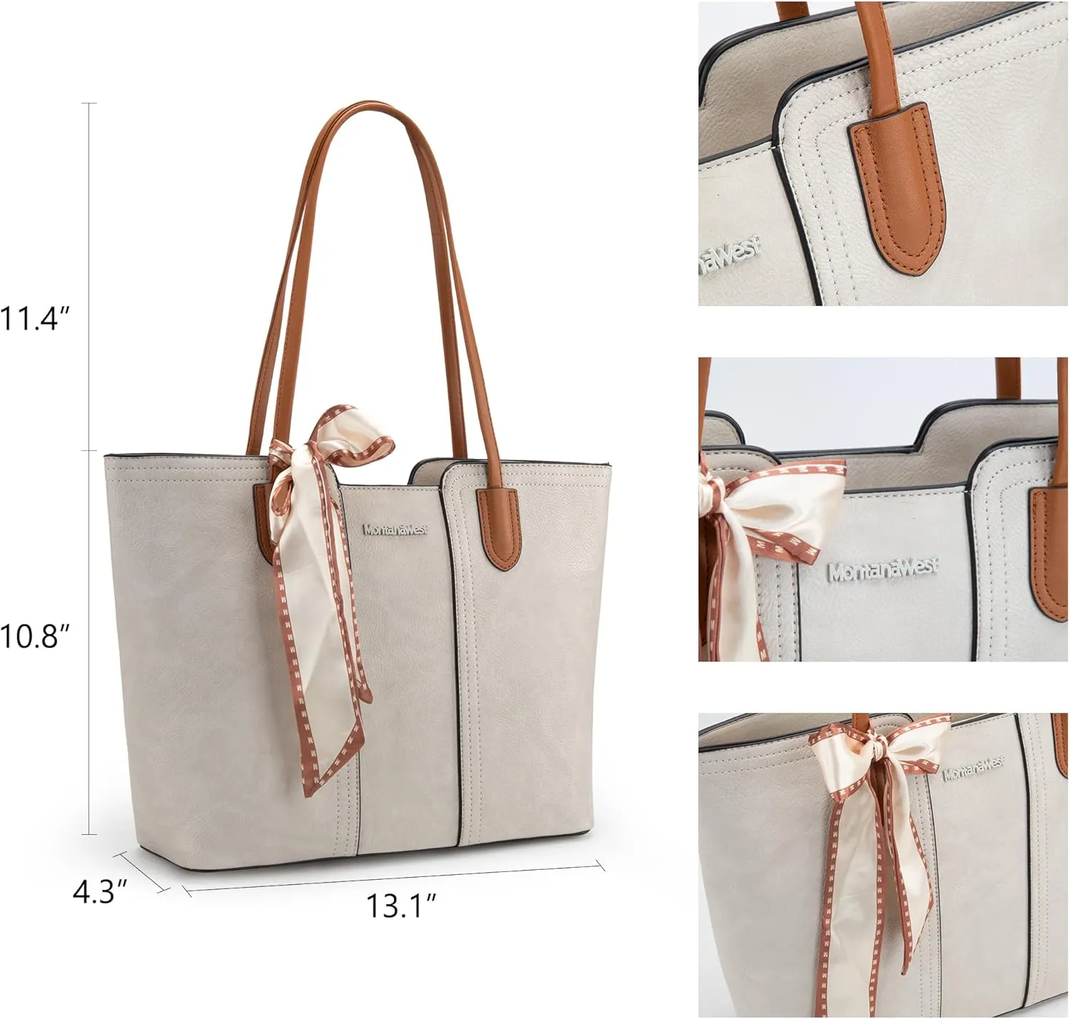 Montana West Tote Bags for Women Medium Top Handle Satchel Purses