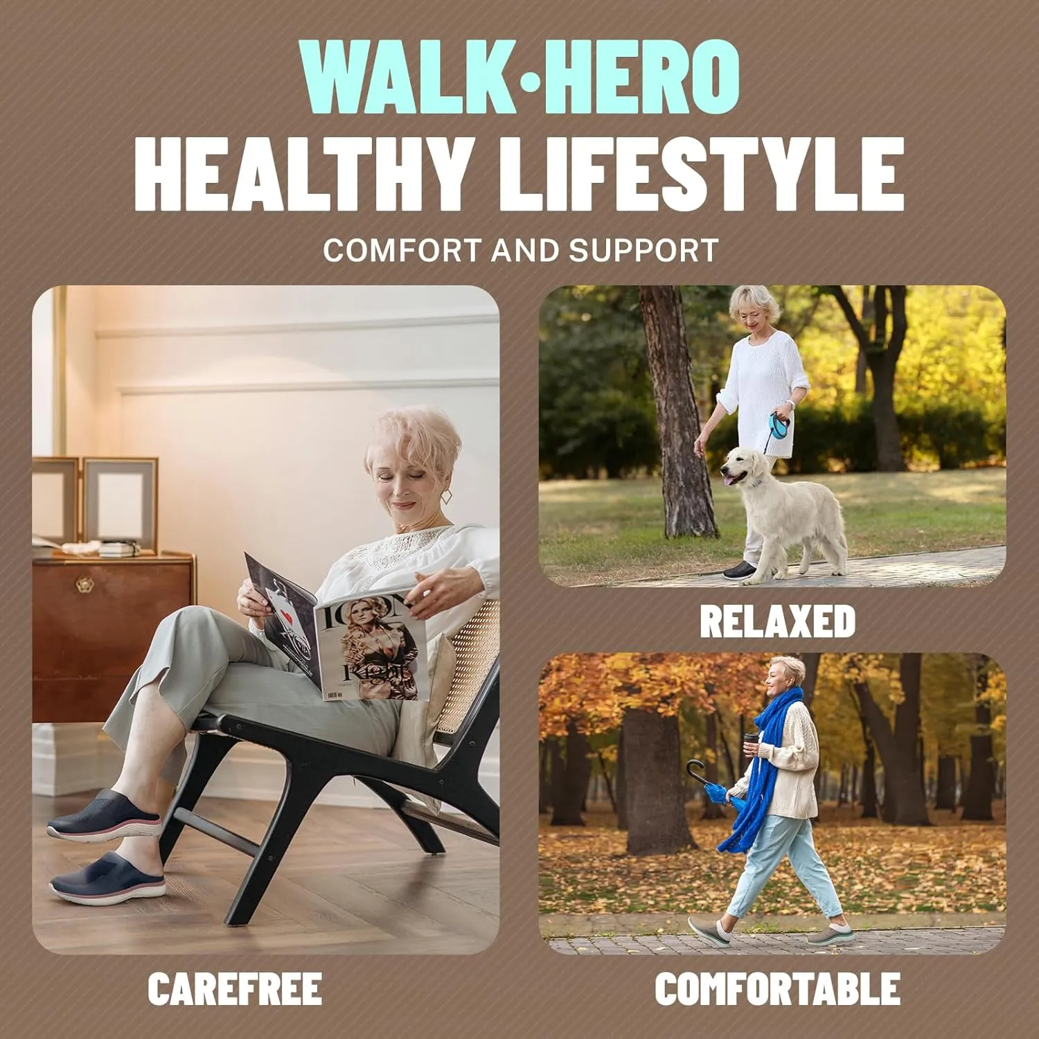 Mules for Woman Sneakers with Arch Support, Slip On Womens Walking Shoes for Plantar Fasciitis, Open Back Orthopedic Clogs for Women