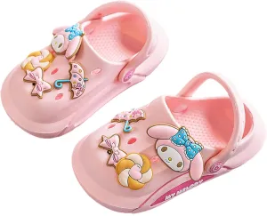 My Melody Clogs Slip on Water Shoes Casual Summer for Girls Kids Children