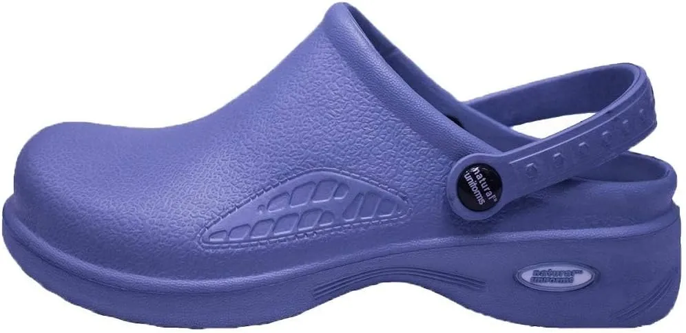 Natural Uniforms Ultralite Women's Clogs with Strap, Nursing Medical Work Mule