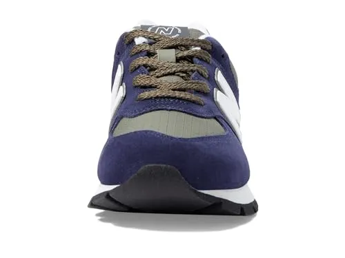 New Balance Boy's GC574v1 (Little Kid/Big Kid) Team Navy/Dark Moss 7 Big Kid W