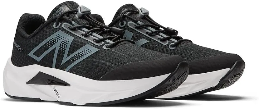 New Balance Unisex-Child FuelCell Propel V5 Bungee Running Shoe