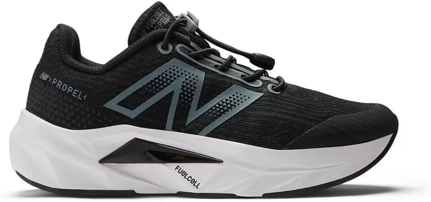 New Balance Unisex-Child FuelCell Propel V5 Bungee Running Shoe