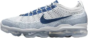 Nike Air Vapormax 2023 Flyknit Men's Shoes (DV1678-009, Pure Platinum/Pure Platinum/Glacier Blue/Court Blue) Size 7.5