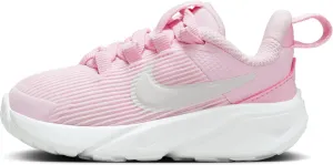 Nike Star Runner 4 Baby/Toddler Shoes (DX7616-602, Pink Foam/Summit White-White) Size 5