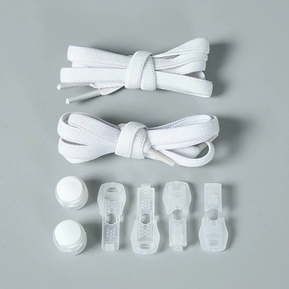 No Tie Locking Shoe Laces - Easy Fit Elastic Lace System