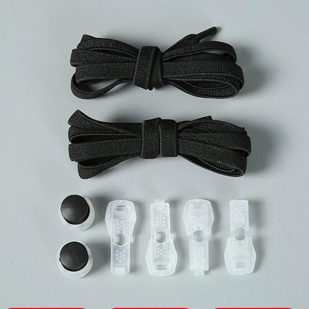 No Tie Locking Shoe Laces - Easy Fit Elastic Lace System