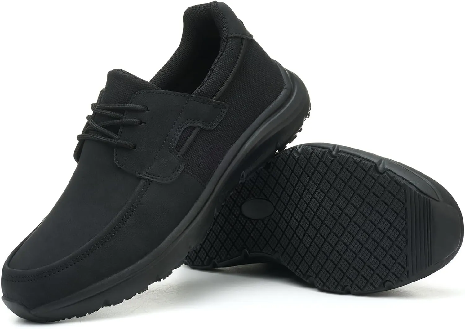 Non Slip Work Shoes for Men Women Waterproof Kitchen Chef Slip Resistant Shoes Casual Lightweight Slip on Walking Sneakers