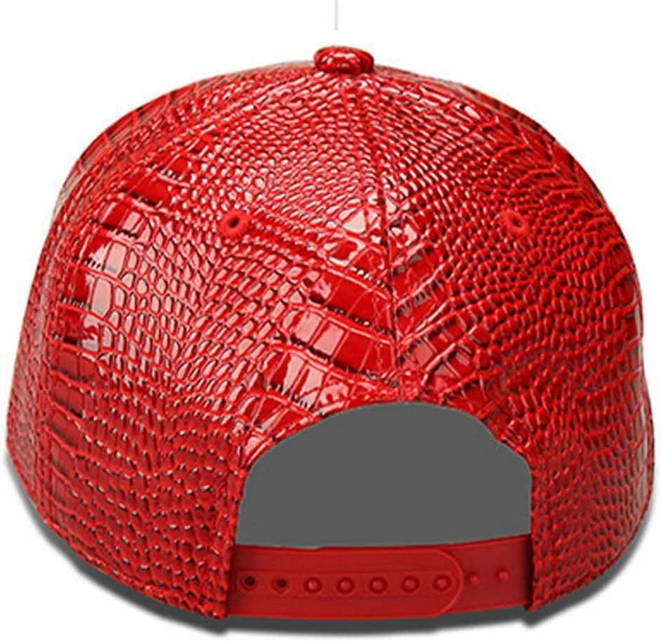 NYU14 The New Crocodile Baseball caps Alloy Dollar Flat-Brimmed hat Hip-hop hat