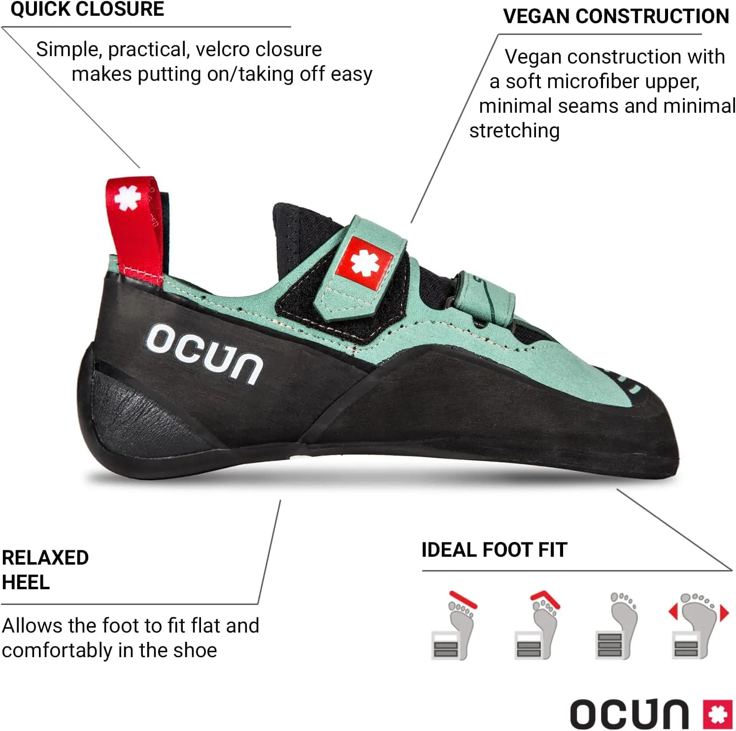 Ocun Striker QC Bouldering Shoe I Rock Climbing Shoe