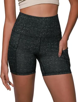 ODODOS Women's Tummy Control Biker Shorts 2.0 with Pockets High Waist Athletic Workout Yoga Shorts-5" / 8" / 10" Inseam