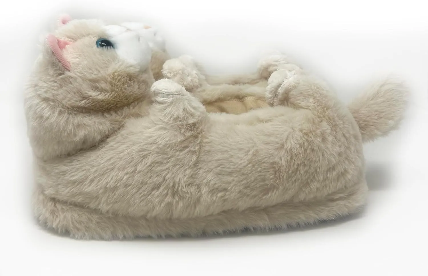 ooohyeah Funny Animal Hug Slippers for Women, Cute Plush Cozy Warm Slippers, Novelty Slippers with Grippers