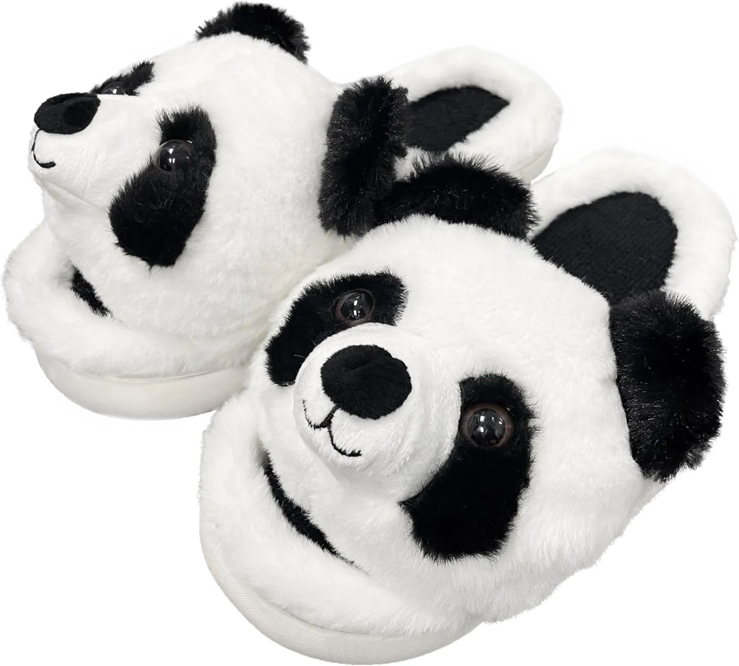 ooohyeah Women’s Fuzzy Funny Animal Slides, Cute Non-Slip House Slippers for Women