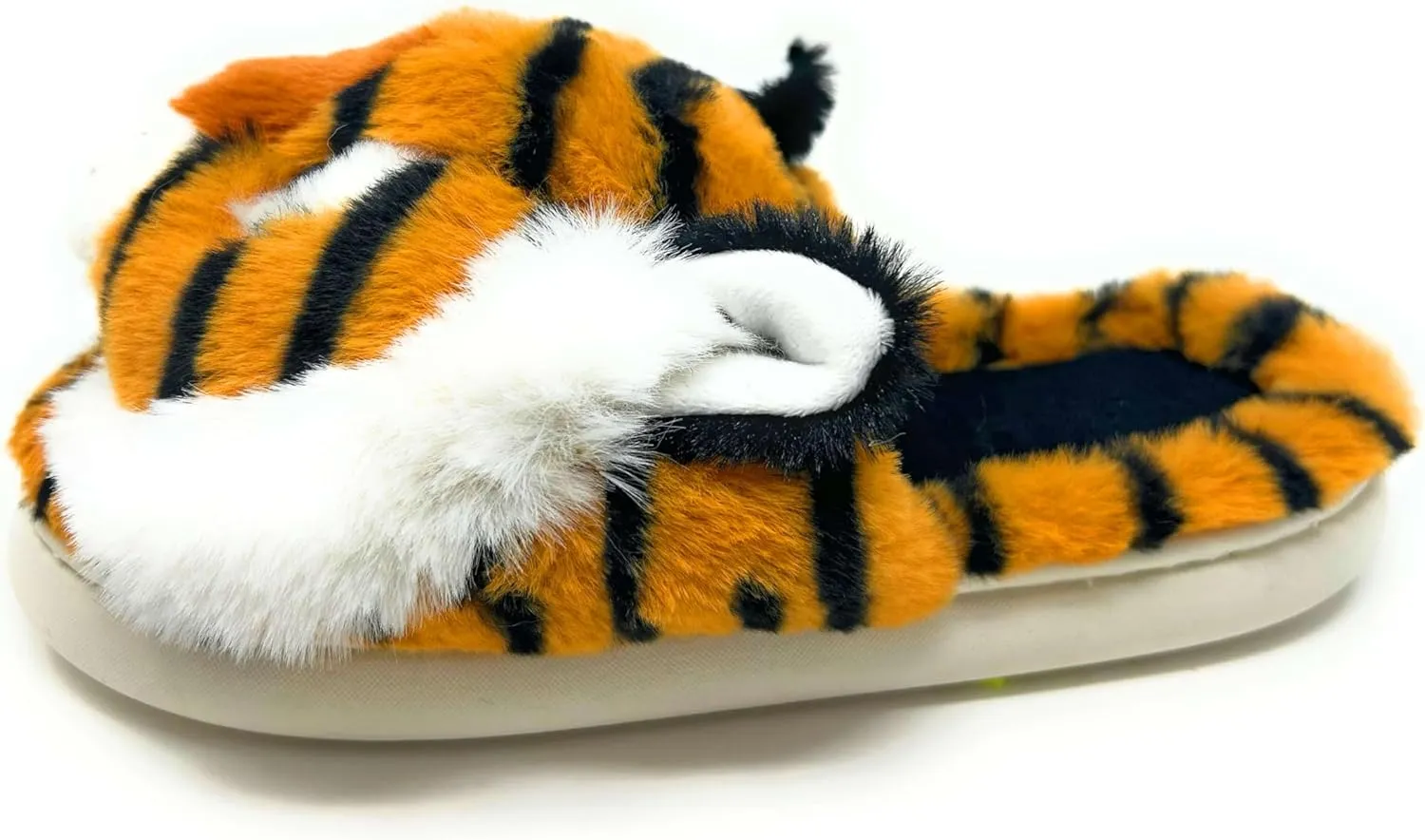 ooohyeah Women’s Fuzzy Funny Animal Slides, Cute Non-Slip House Slippers for Women
