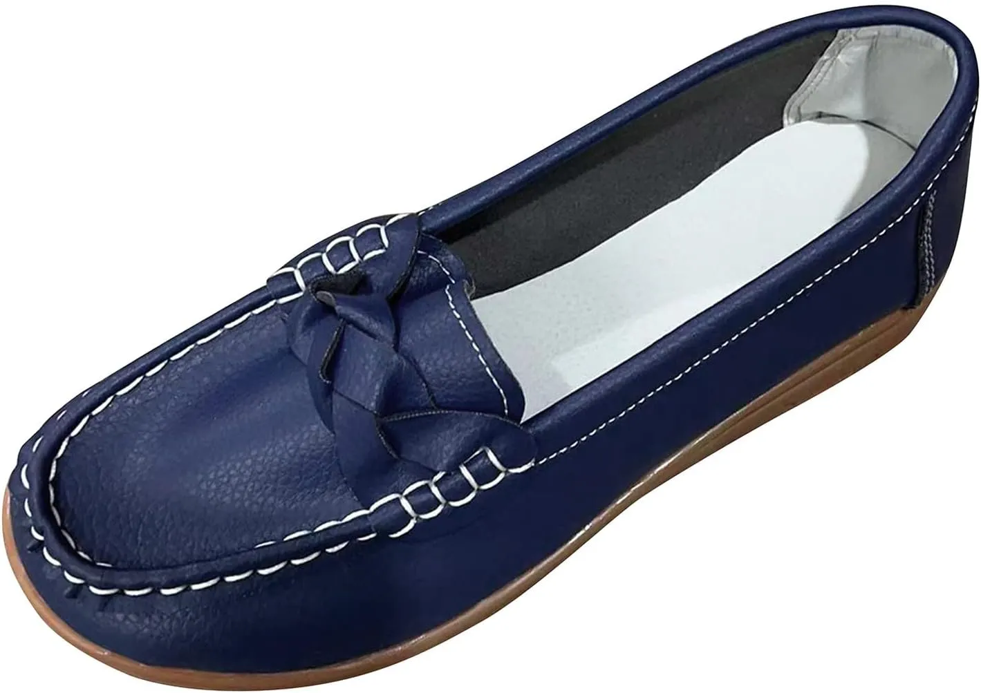 Orthopedic Loafers in Breathable Leather, Wide Size Casual Leather Orthopedic Sandals, Orthopedic Shoes for Women