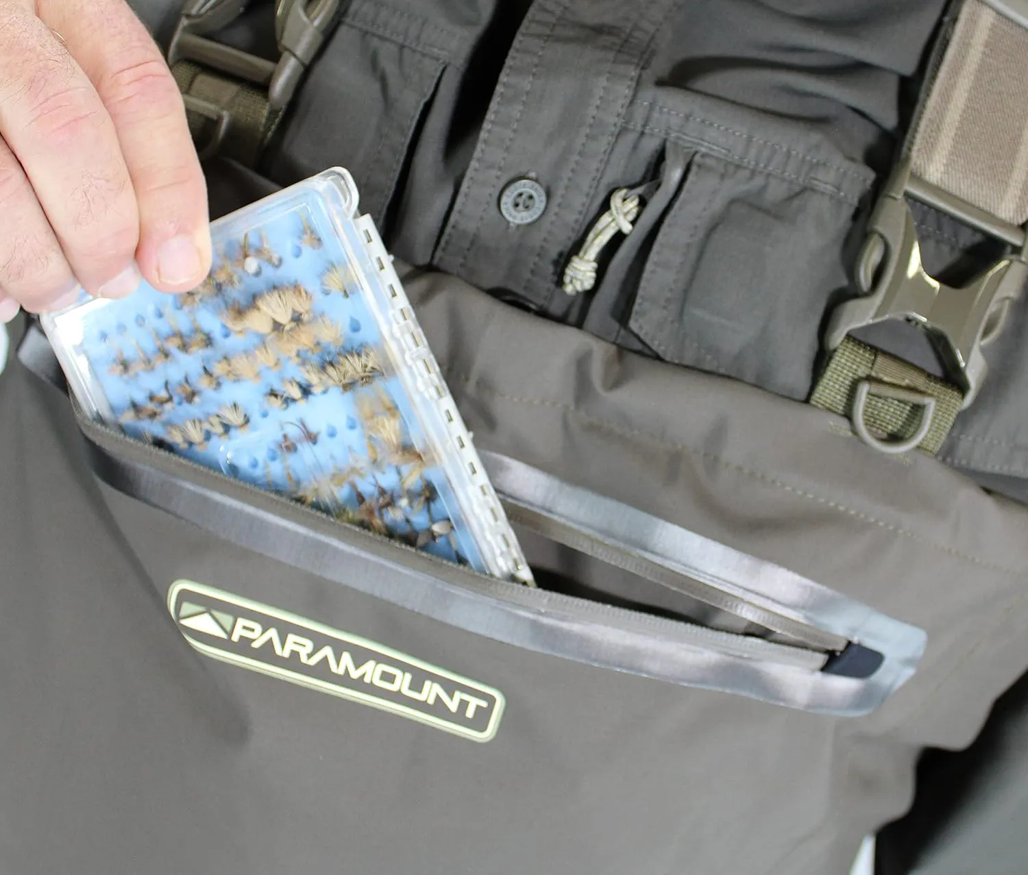 Paramount Outdoors Stonefly Breathable Stockingfoot Chest Fishing Wader