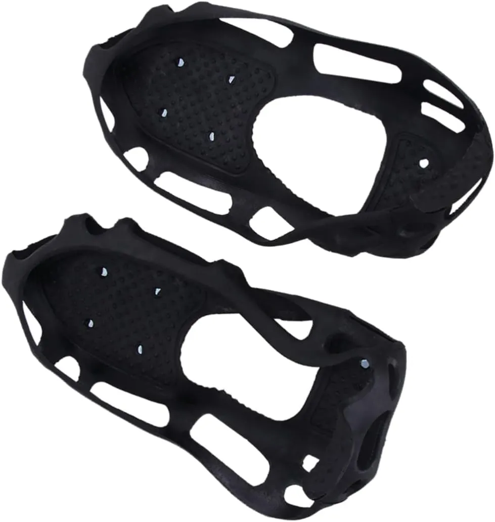 PartyKindom Anti-Slip Shoe Cover Climbing Shoe Grip Shoe Grips Bottom of Shoes Snow Cleats for Shoes Shoe Chains for