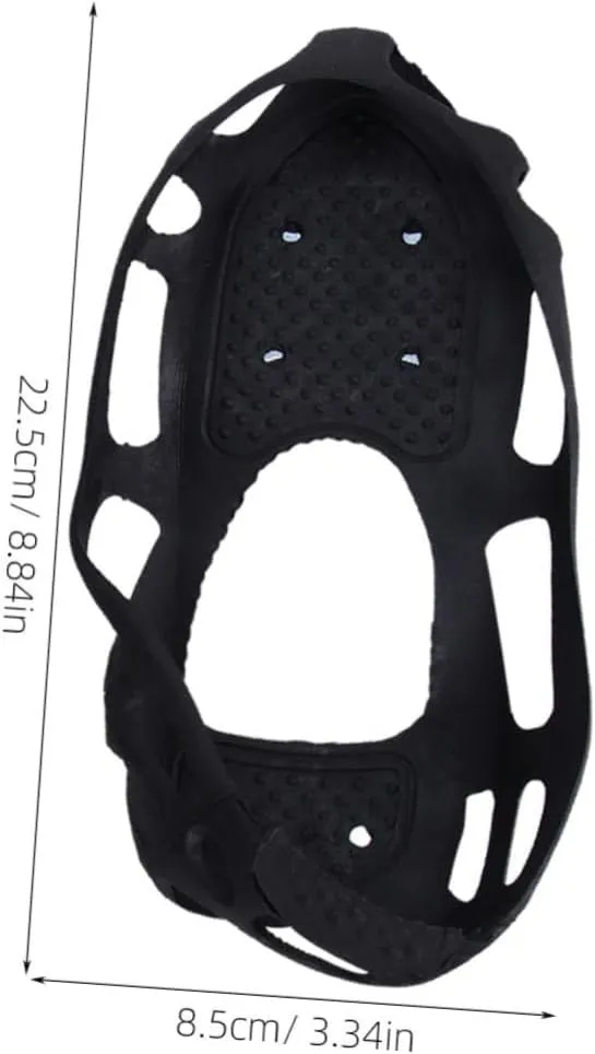 PartyKindom Anti-Slip Shoe Cover Climbing Shoe Grip Shoe Grips Bottom of Shoes Snow Cleats for Shoes Shoe Chains for